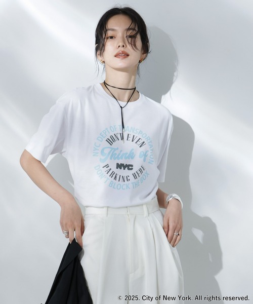 GOOD ROCK SPEED ×Anti Soaked(R) NYC Tシャツ GOOD ROCK SPEED × Anti Soaked (R) 汗染み防止 NYC Tシャツ