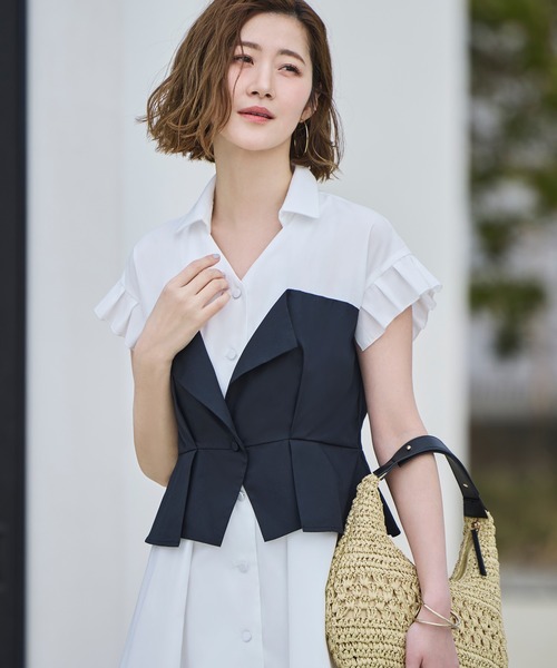 RUIRUE BOUTIQUE（ルイルエブティック） シャツワンピース : ZOZOTOWN