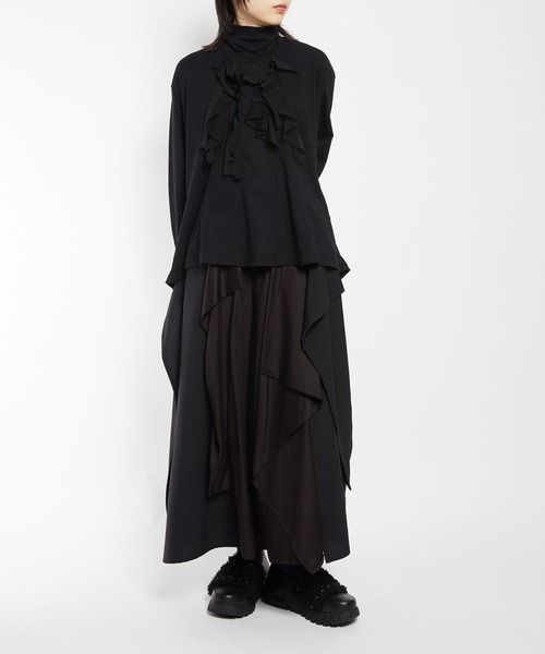 gomme tシャツ 30/-天竺 フリルT レディース メンズ : ZOZOTOWN