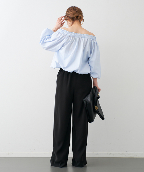 トップス 2000Archives LAYERED OFFSHOULDER LITMUS トップス 2000Archives LAYERED OFFSHOULDER LITMUS