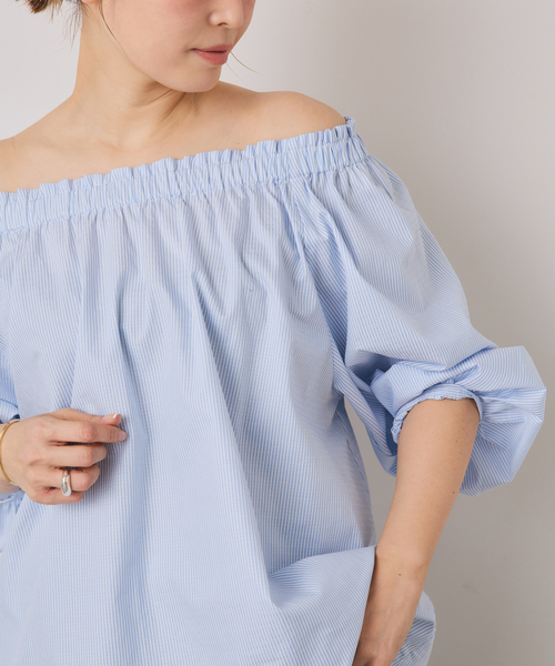 トップス 2000Archives LAYERED OFFSHOULDER LITMUS トップス 2000Archives LAYERED OFFSHOULDER LITMUS