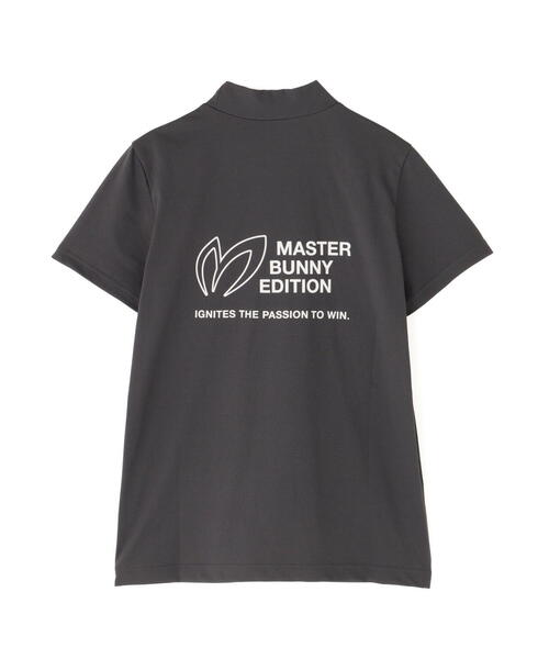 tシャツ 「MASTER BUNNY EDITION」エコブルードビーワッフル半袖モックネックカットソー レディース エコブルードビーワッフル半袖モックネックカットソー | MASTER