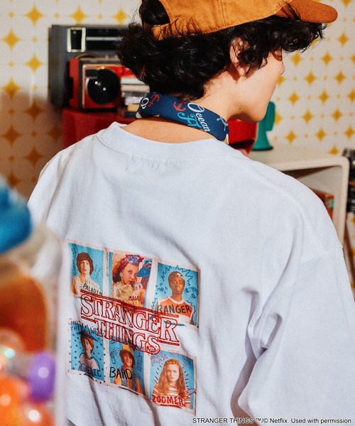 niko and… tシャツ 「STRANGER THINGS」コラボ プリントTシャツ