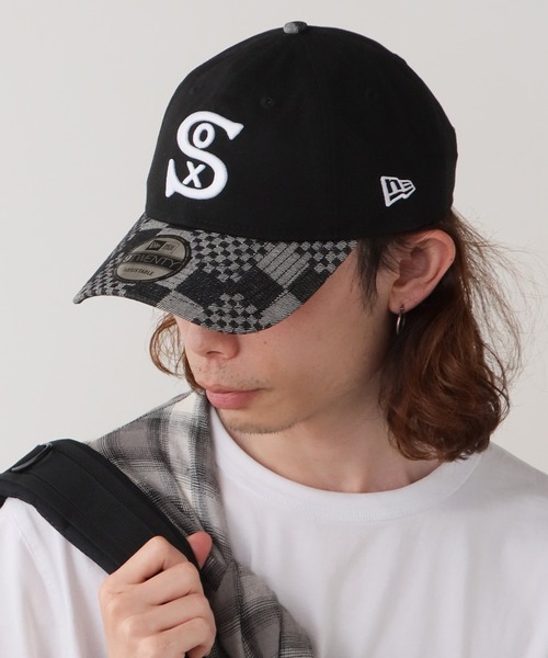 NEW ERA キャップ 帽子 ERA/ニューエラ 920 PATTERN DENIM