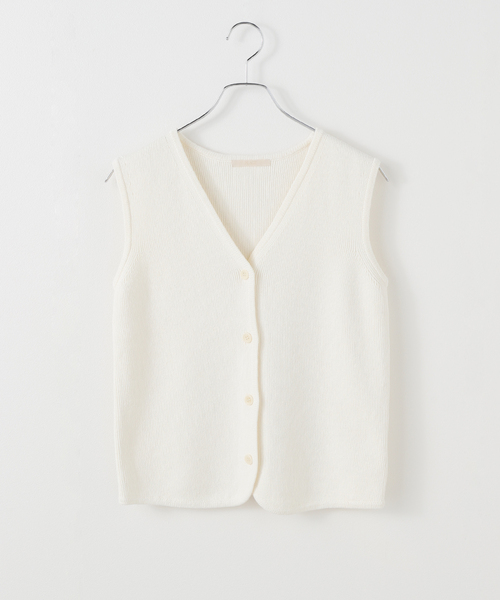 Plage Oversized ベスト　ベージュ 新品タグ付き Oversized ベスト（ニット／セーター）｜Plage（プラージュ）の