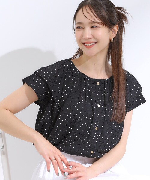 DRESKIP（ドレスキップ） ブラウス シャツ 半袖 「S-LL/ひんやり