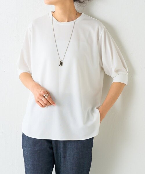 BEARDSLEY 黒 半袖 トップス 新品未使用 BEARDSLEY ブラウス シャツ 半袖Tブラウス レディース