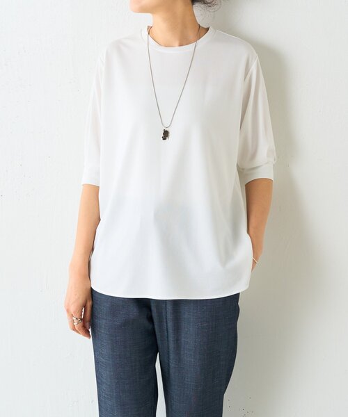 BEARDSLEY ブラウス シャツ 半袖Tブラウス レディース