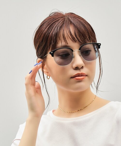 【新品未使用】Zoff UV100%カットレンズ　サングラス Zoff サングラス SUNCUTGlasses/UV100%CUT ウェリントン型