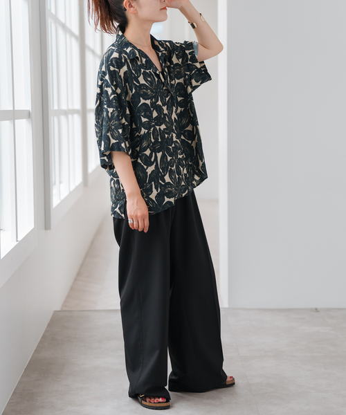 「Spick & Span」 長袖シャツ FREE パープル レディース Spick＆Span 「Spick & Span」 長袖シャツ - パープル