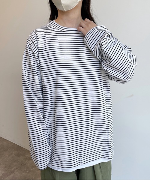 「MONT KEMMEL」 長袖Tシャツ 42 ホワイト メンズ