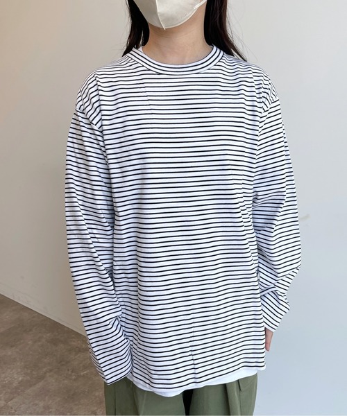 「MONT KEMMEL」 長袖Tシャツ 42 ホワイト メンズ