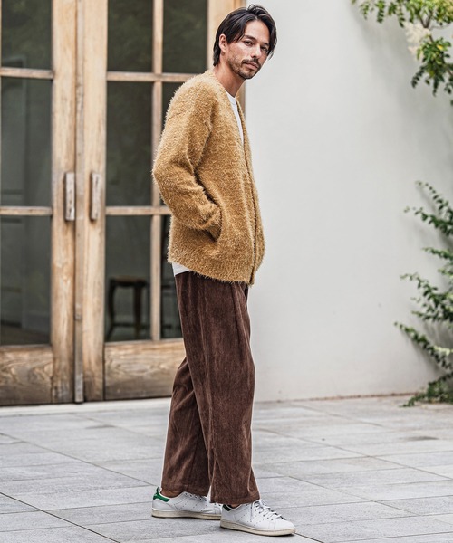 CAMBIO（カンビオ） パンツ mp13927-chenille Fabric Two Tuck Pants