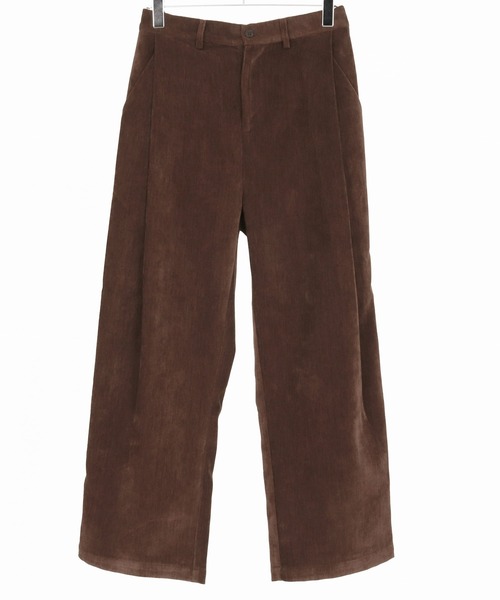 CAMBIO（カンビオ） パンツ mp13927-chenille Fabric Two Tuck Pants