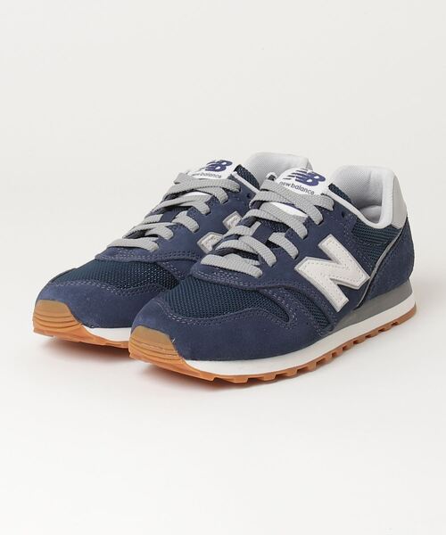 新品 【17㎝】ニューバランス NB スニーカー 373 AI ネイビー ニューバランス New Balance 373 （ネイビー） - ファッション