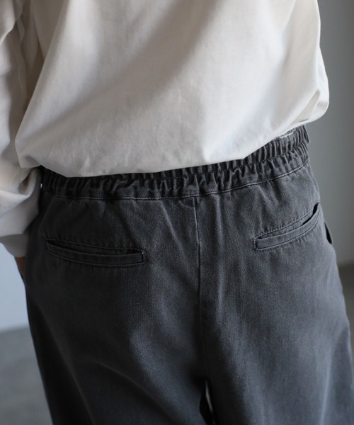 「CREARE -LINO-」 加工デニムパンツ M ライトブルー メンズ
