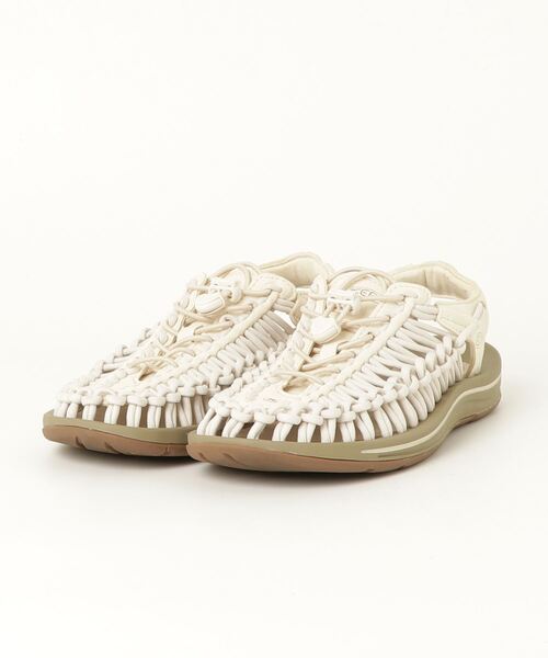 KEEN 「KEEN」 フラットサンダル 25.5cm ベージュ レディース