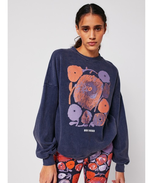トレーナー スウェット Dahlia relaxed sweatshirt レディース