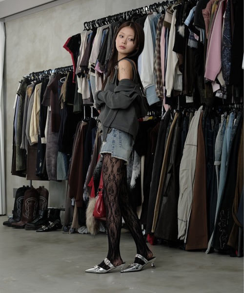 「sedacle girl」 長袖カットソー MEDIUM アイボリー レディース