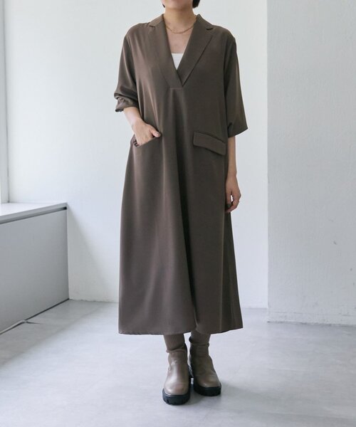 ear PAPILLONNER ワンピース Vネックワンピース「SUM1 STYLE