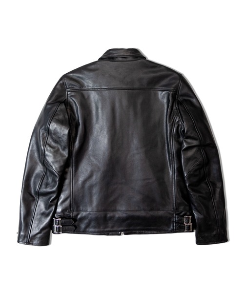 JACKROSE シングルライダースジャケット サイズ4 ラムレザーシングルライダース（ライダースジャケット）｜JACKROSE