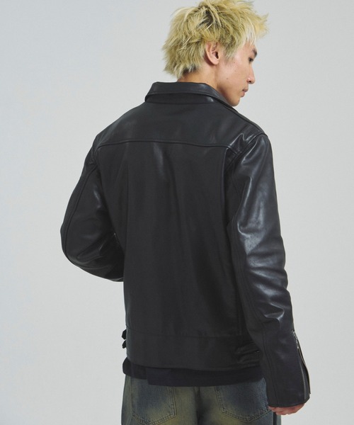 JACKROSE（ジャックローズ） 革ジャン ライダース JE-BUFFARO CALF