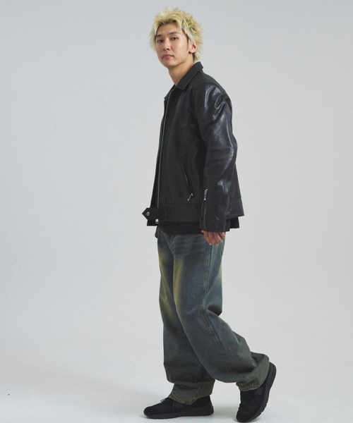 JACKROSE（ジャックローズ） 革ジャン ライダース JE-BUFFARO CALF