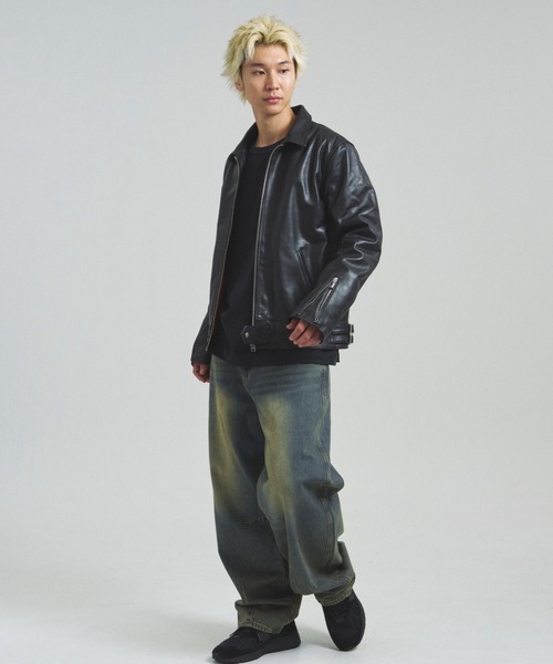 JACKROSE（ジャックローズ） 革ジャン ライダース JE-BUFFARO CALF