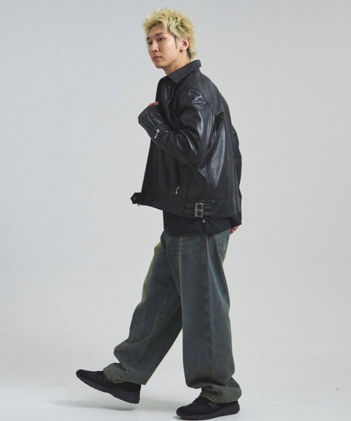 JACKROSE（ジャックローズ） 革ジャン ライダース JE-BUFFARO CALF