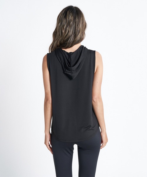 「ROXY」 ノースリーブトップス LARGE グレー レディース_画像6