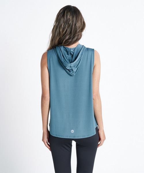 「ROXY」 ノースリーブトップス LARGE グレー レディース_画像7