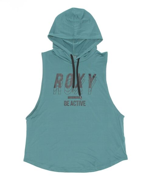 「ROXY」 ノースリーブトップス LARGE グレー レディース_画像8