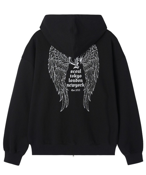 OY（オーワイ） パーカー 「OY/オーワイ」HOLY WINGS HOODIE ZIP UP 