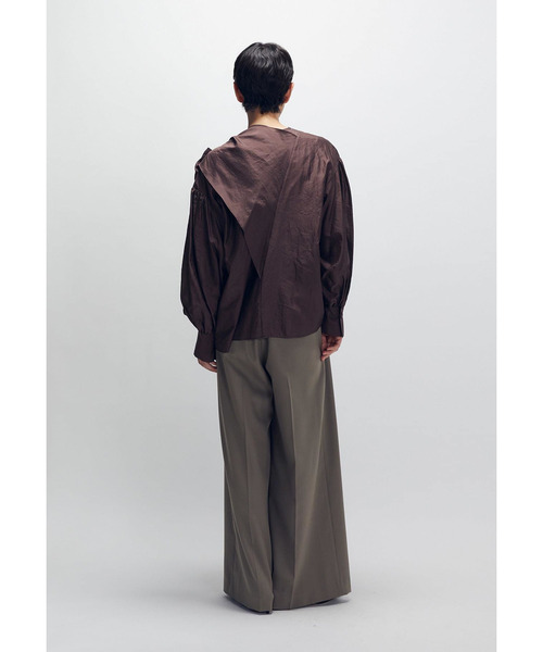1er Arrondissement ブラウス シャツ シルクボウタイブラウス 