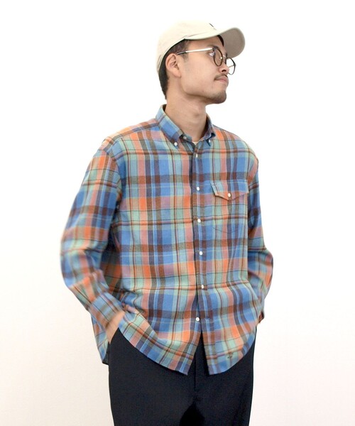 J.PRESS YORK STREET ネルシャツ シャツ 「UNISEX」フランネル