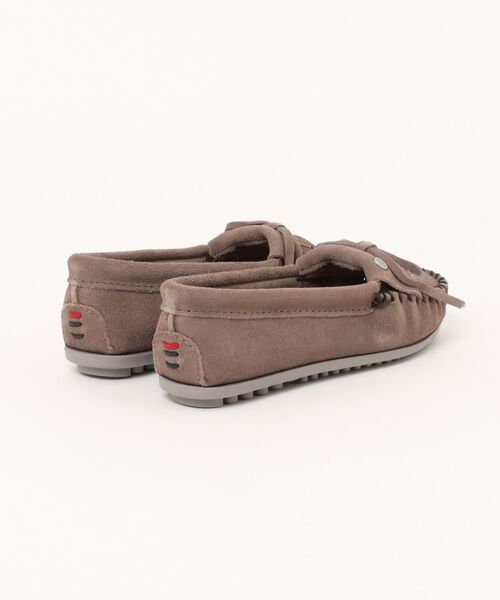 デッキシューズ モカシン MINNETONKA ミネトンカ / ビーズ刺繍 スエードモカシン THUNDERBIRD ANIMIKI サンダーバード