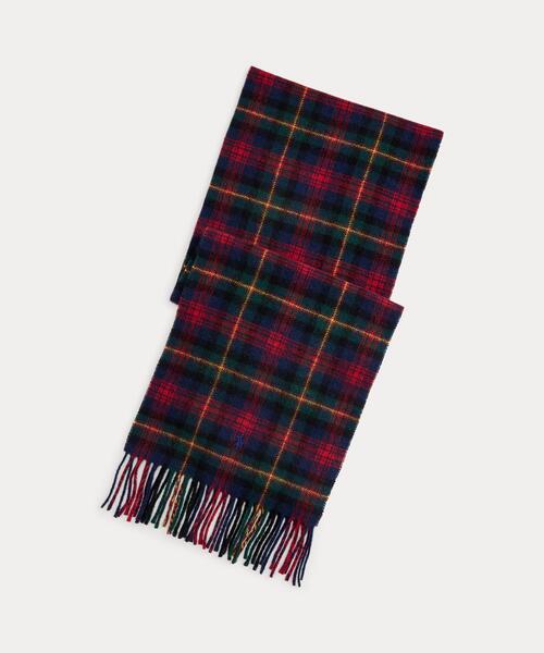 【新品】　【タグ付き】　ポロラルフローレン　ラルフローレン　マフラー　チェック POLO RALPH LAUREN（ポロ・ラルフローレン） マフラー チェック