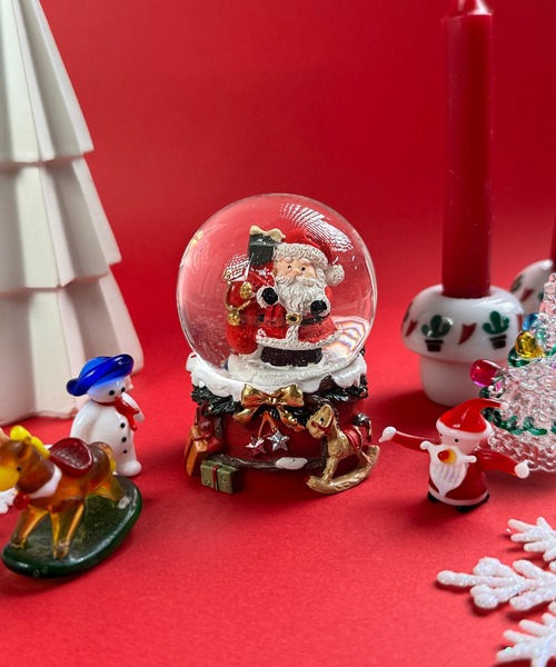 CALIFORNIA OUTFITTERS インテリア 10E10 クリスマス スノードーム