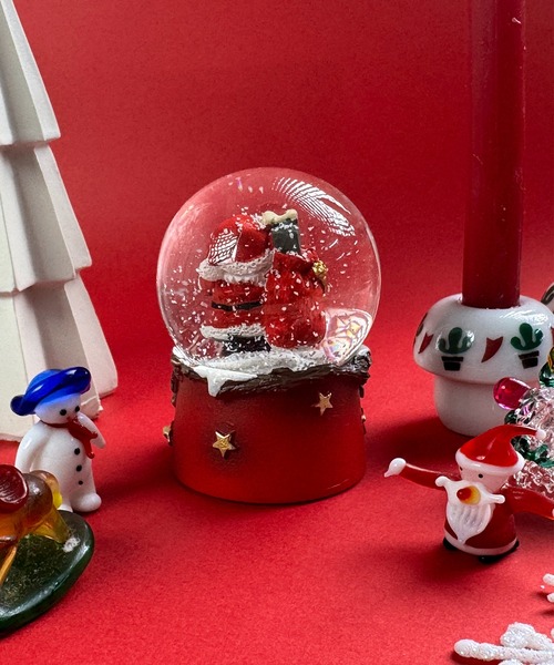 CALIFORNIA OUTFITTERS インテリア 10E9＆ クリスマス スノードーム