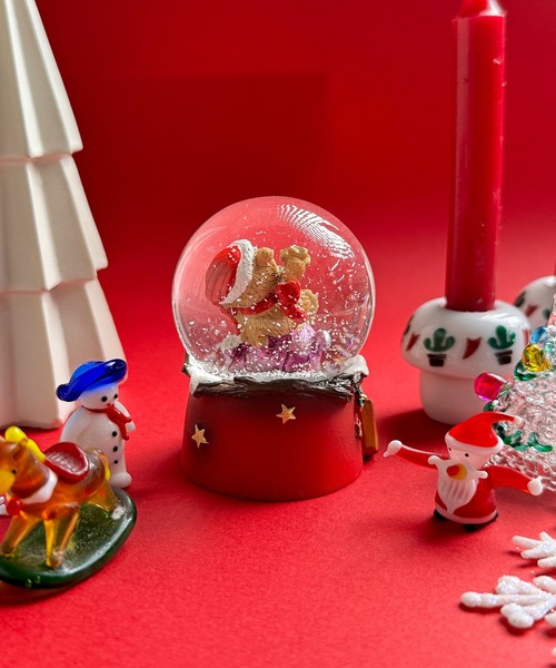 CALIFORNIA OUTFITTERS インテリア 10E10 クリスマス スノードーム