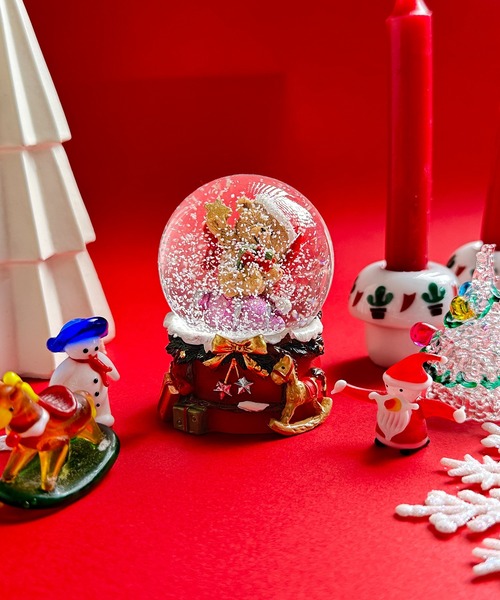 CALIFORNIA OUTFITTERS インテリア 10E10 クリスマス スノードーム