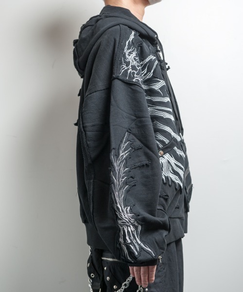 BACKSTAGE PASS（バックステージパス） パーカー CRIMSON GHOST HOODIE