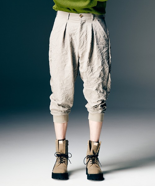 glamb（グラム） パンツ Crinkle Sarrouel Pants / クリンクルサルエル