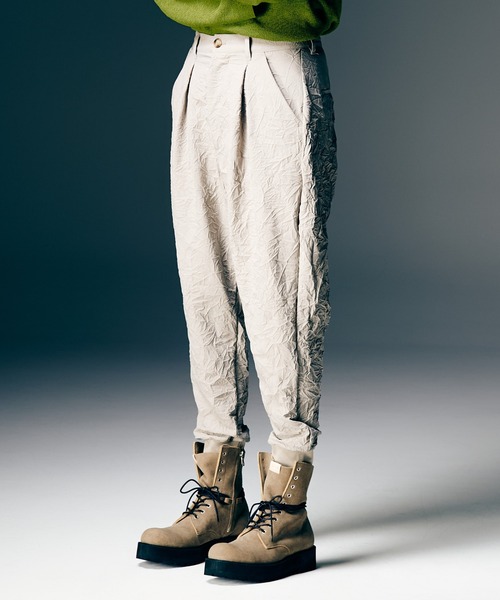 glamb（グラム） パンツ Crinkle Sarrouel Pants / クリンクルサルエル
