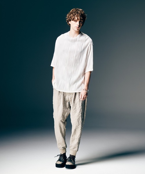 glamb（グラム） パンツ Crinkle Sarrouel Pants / クリンクルサルエル