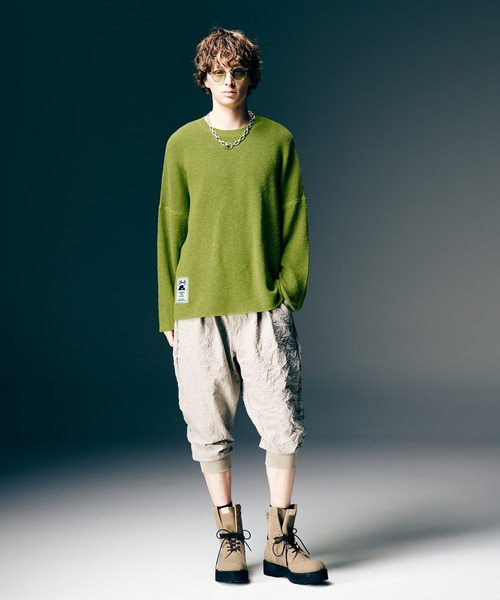 glamb（グラム） パンツ Crinkle Sarrouel Pants / クリンクルサルエル