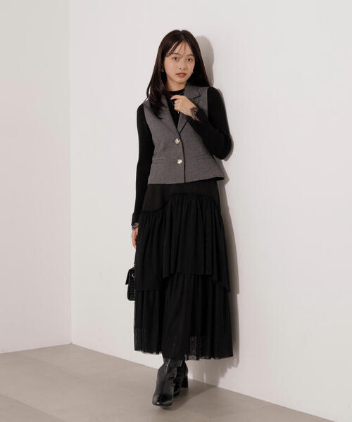 プロポーション　ジレ　セットアップ　ワンピース PROPORTION BODY DRESSING（プロポーションボディドレッシング