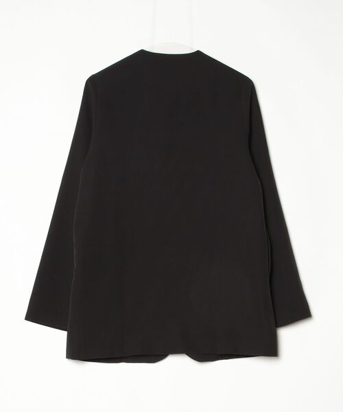 antiquaアンティカ ノーカラーレザージャケット antiqua（アンティカ） ジャケット ノーカラージャケット ノーカラー