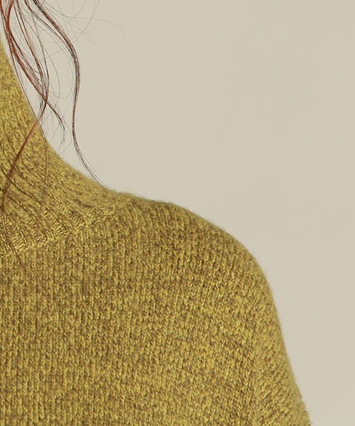 「Droite lautreamont」 ニットワンピース M ブラック系その他 レディース_画像4