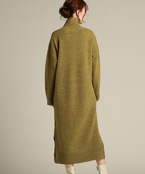 「Droite lautreamont」 ニットワンピース M ブラック系その他 レディース_画像9